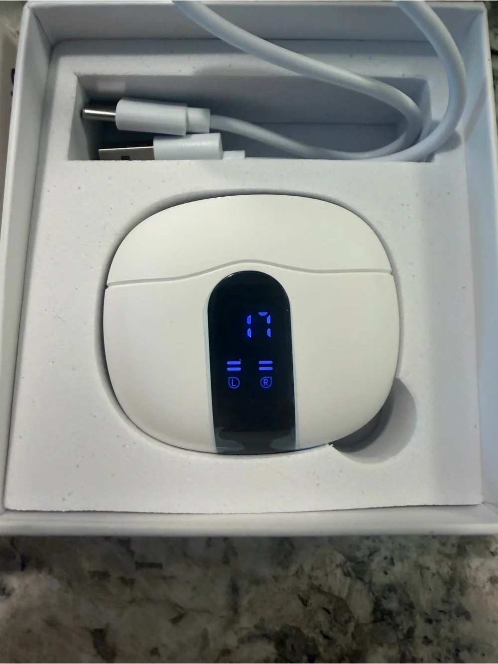 S58 True Wireless Earbuds - White